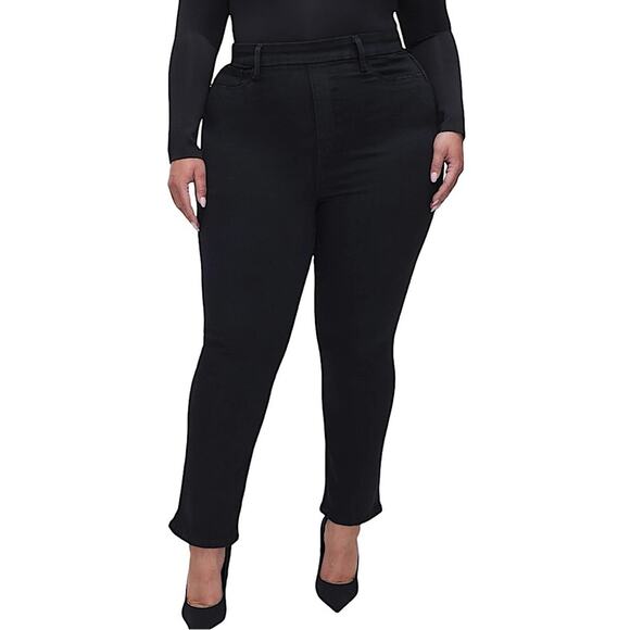 NWT Good American Good Legs Power Stretch Pull-on Straight Jeans Sz 2XL (5) $89 - Picture 1 of 9